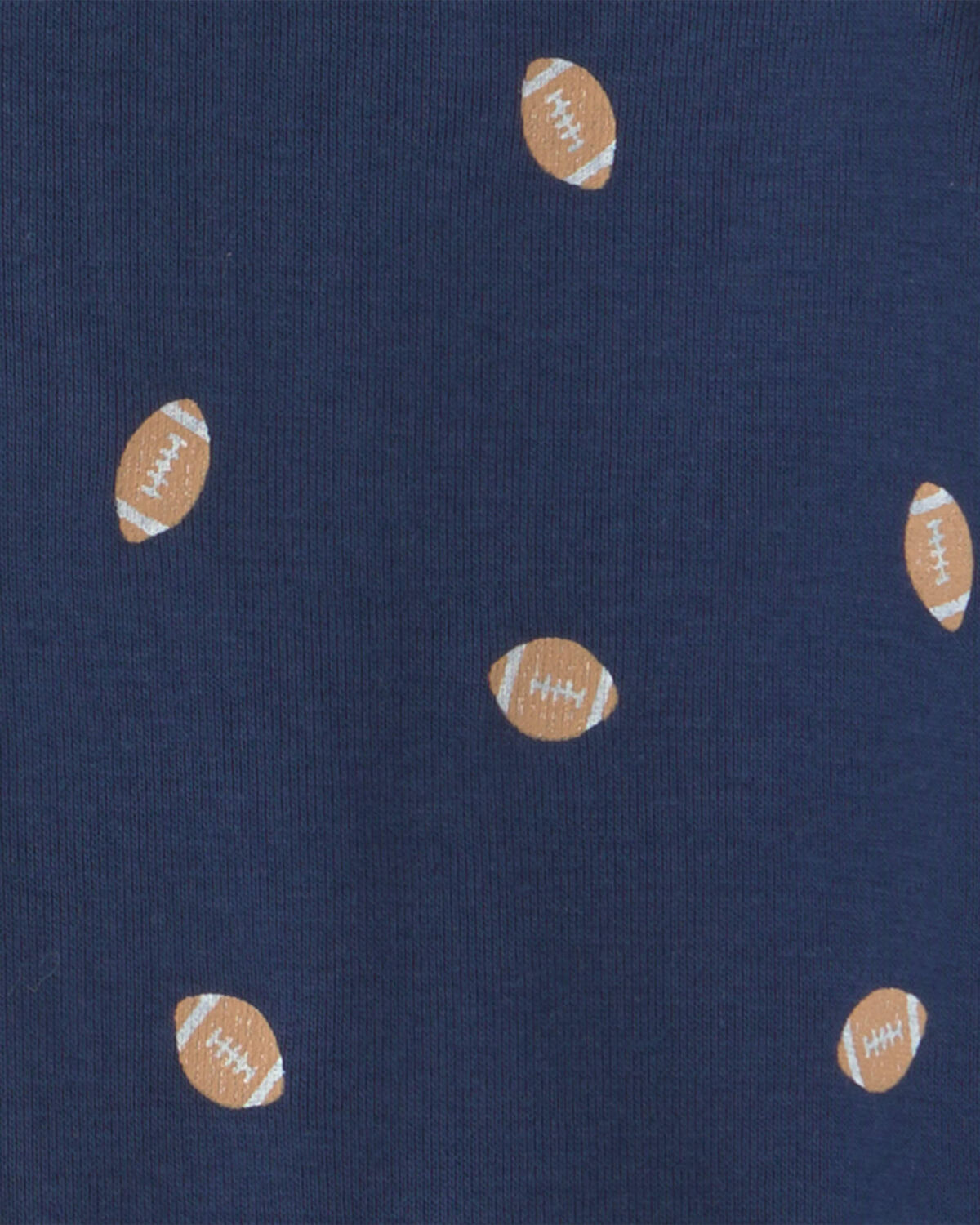 Baby Boy 4-Pack Football Long-Sleeve Multipack Bodysuits - Image 2