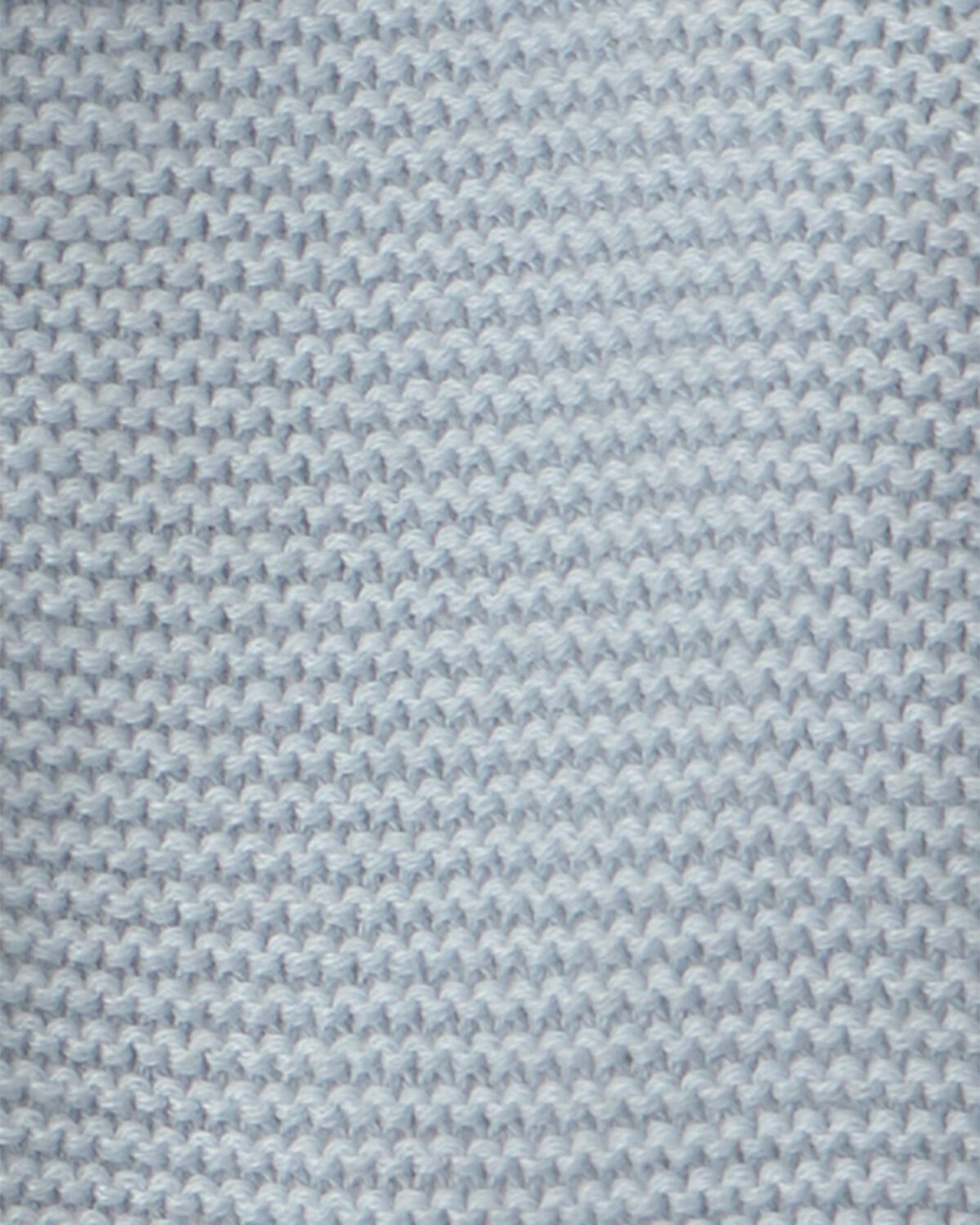Baby Boy Bear Sweater Knit Hooded Jacket - Blue - Image 3