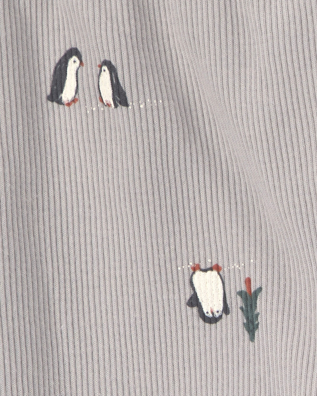 Baby Boy 2-Pack Penguin Pull-On Pants - Grey - Image 4