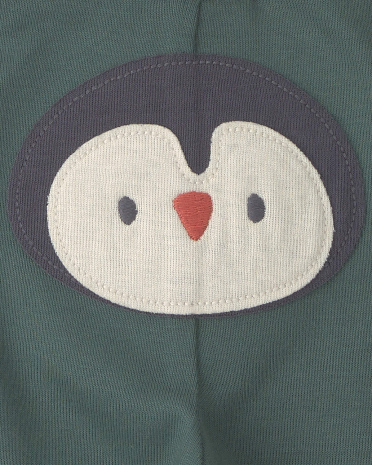 Baby Boy 3-Piece Penguin Long-Sleeve Bodysuit & Pant Set - Green/Grey/Cream - Image 4