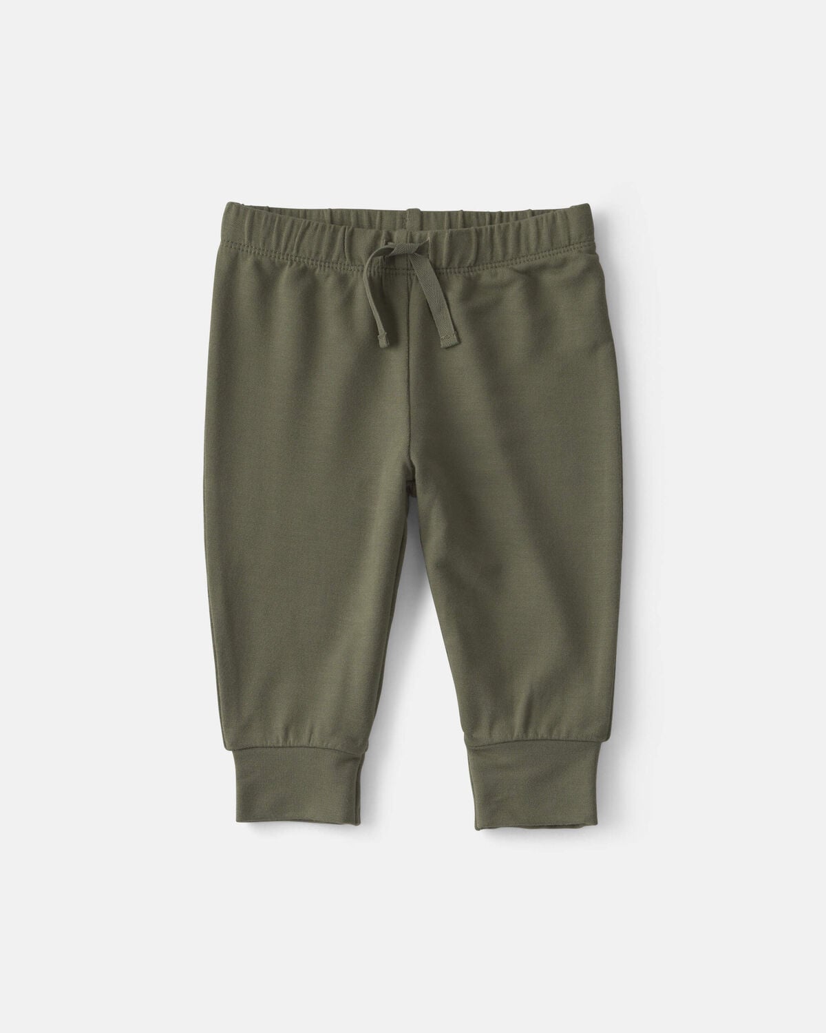 Baby Boy 2-Piece PurelySoft™ Hoodie Layering Set - Olive Green - Image 2