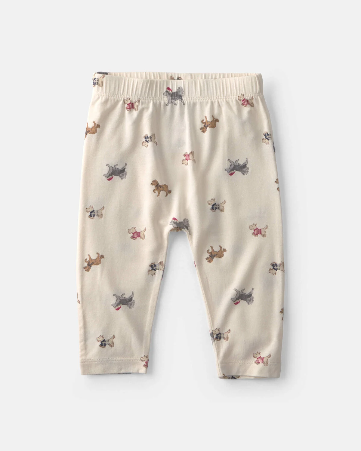 Baby 2-Piece Dog PurelySoft™ Long-Sleeve Bodysuit & Pant Set - Cream - Image 3