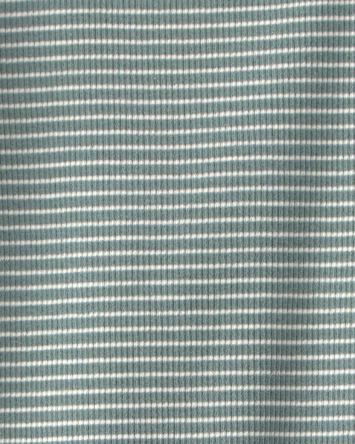 Baby 2-Piece Organic Cotton Ribbed Pajamas in Stripes - Image 3