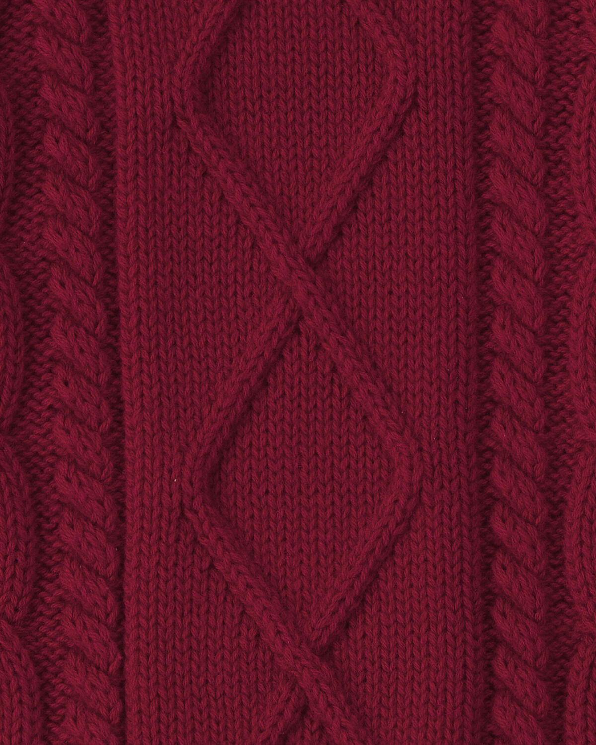 Baby Organic Cotton Cable Knit Sweater - Image 3
