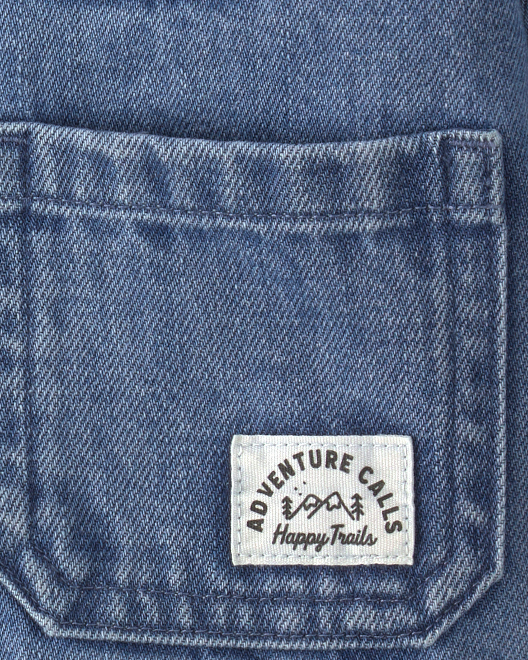 Baby Organic Cotton Twill Barn Jacket - Image 6