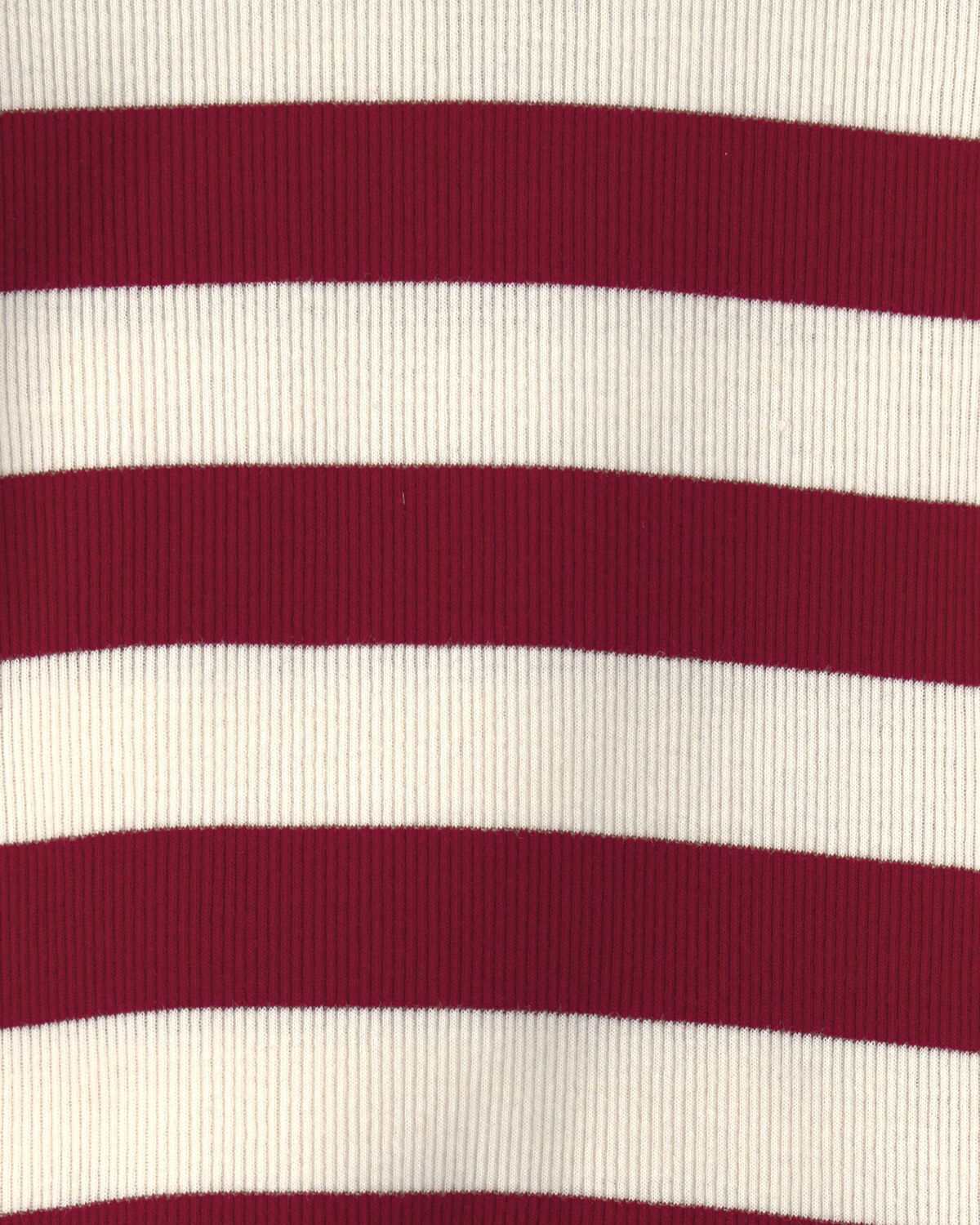 Baby 2-Piece Organic Cotton Ribbed Pajamas in Stripes - Image 3