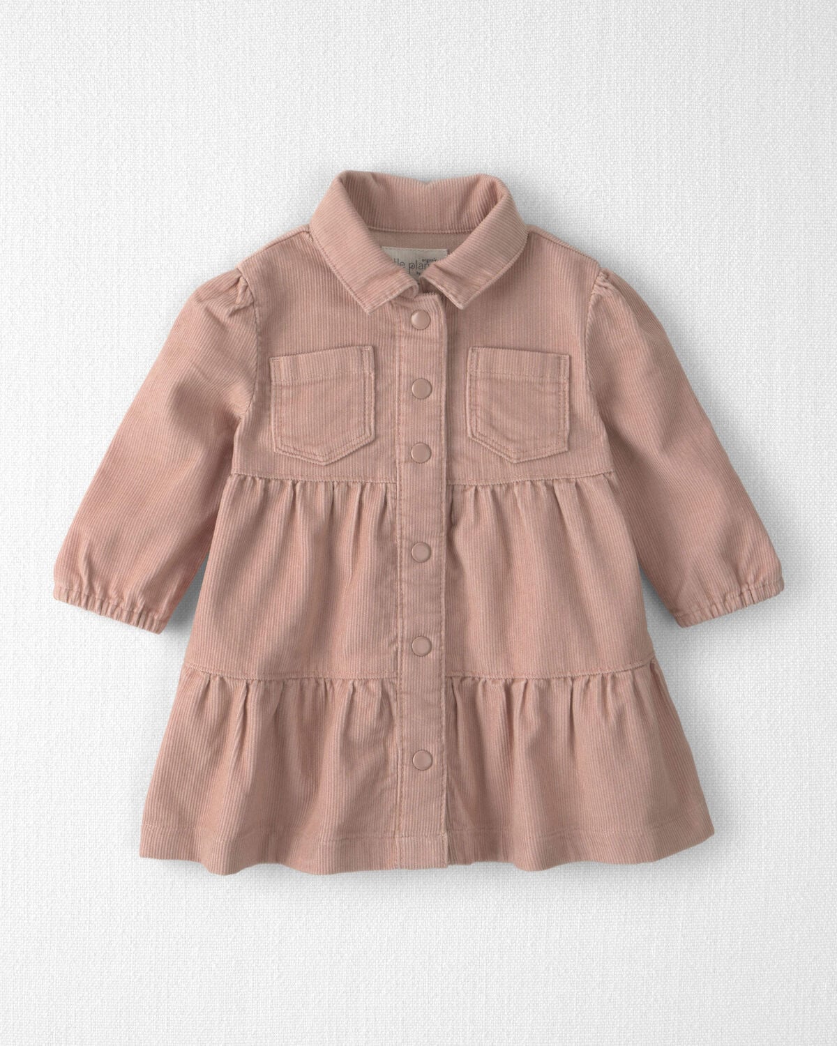 Baby Girl Organic Cotton Corduroy Dress