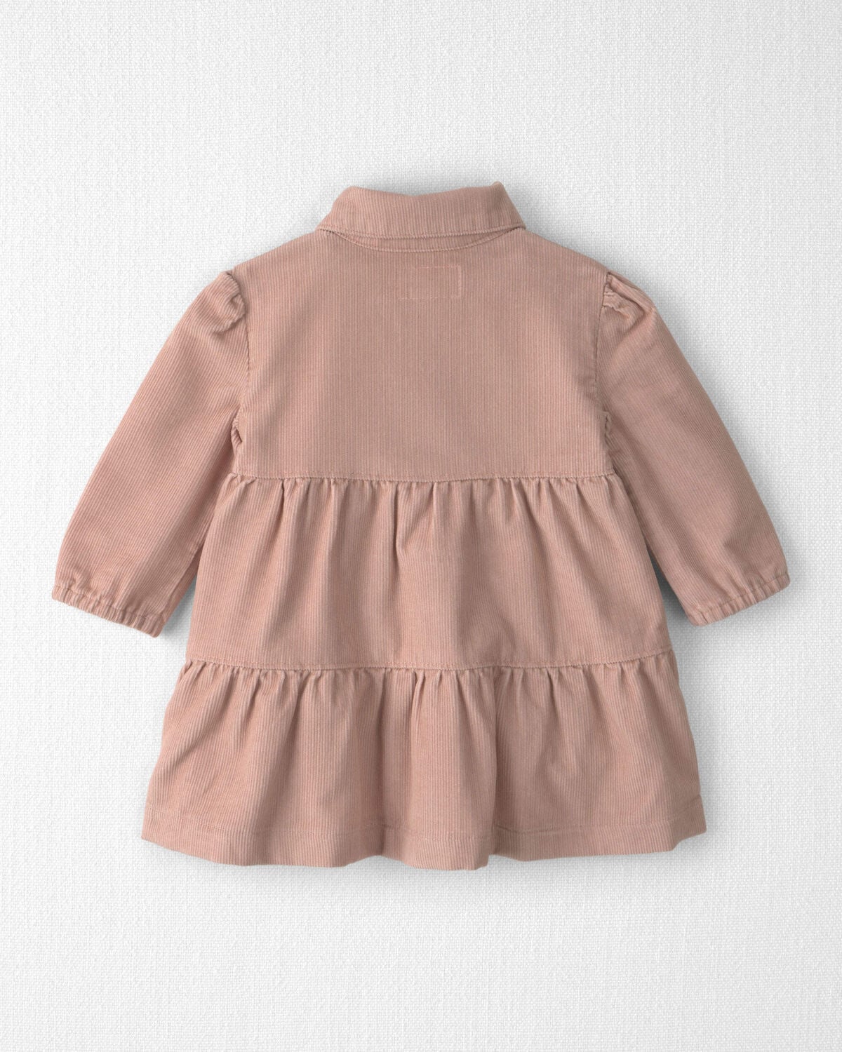 Baby Girl Organic Cotton Corduroy Dress - Image 2