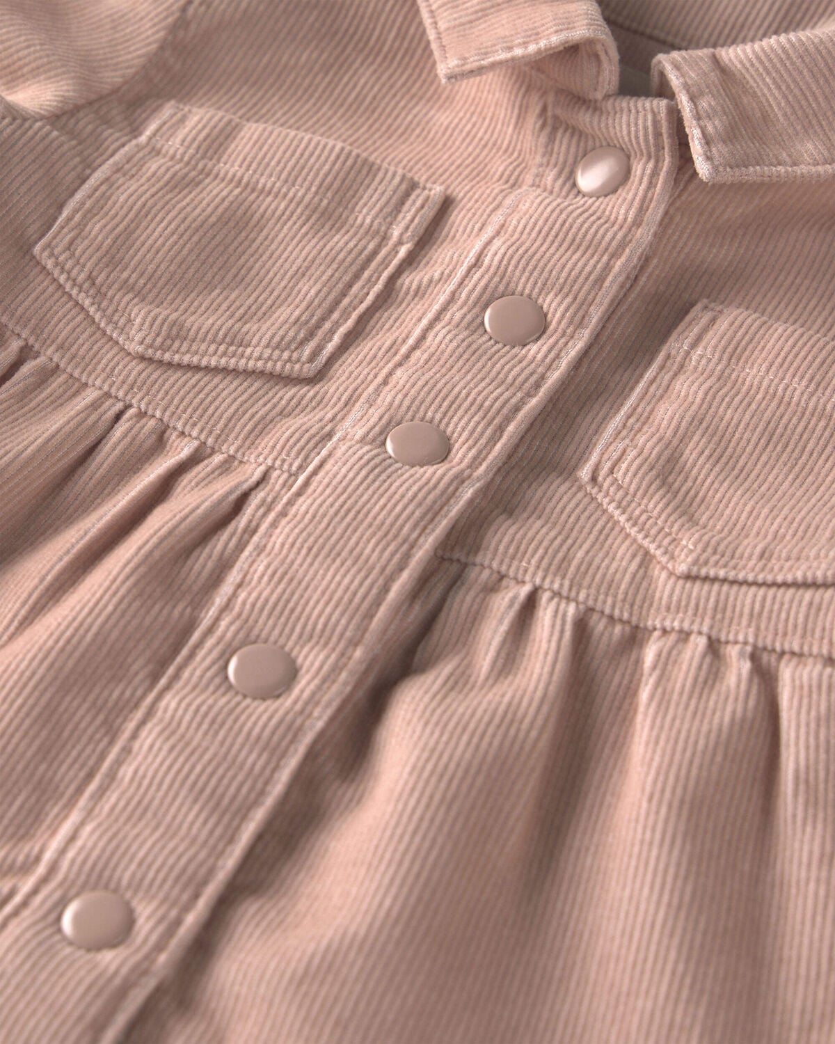 Baby Girl Organic Cotton Corduroy Dress - Image 4