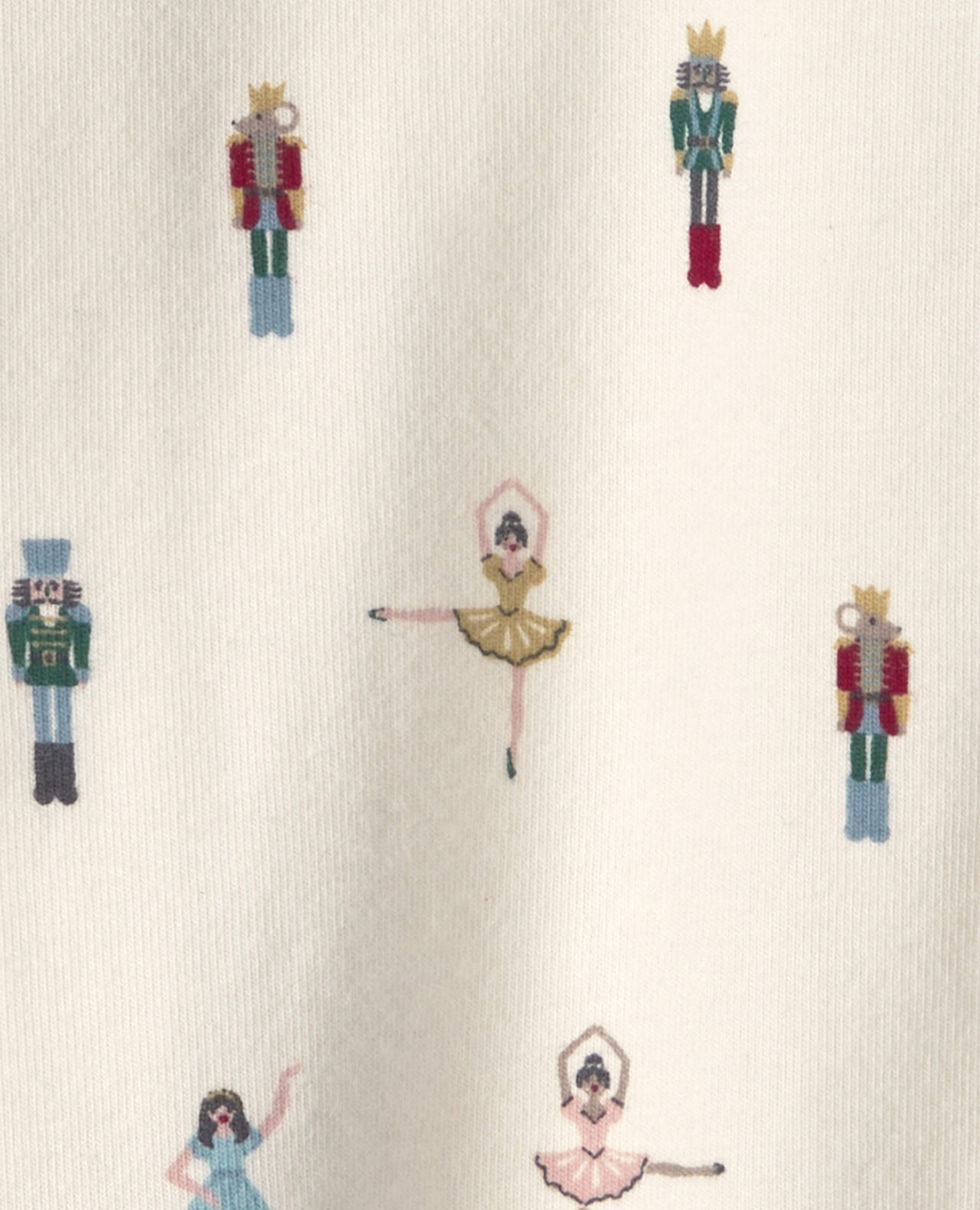 Baby Organic Cotton Coat Style Pajamas - Image 5
