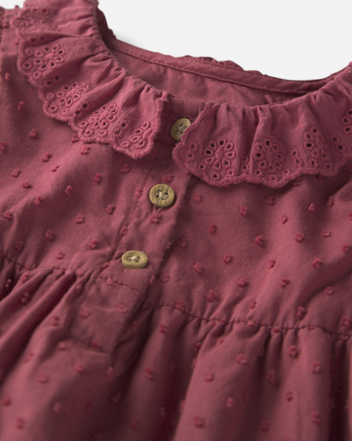 Baby Girl Organic Cotton Prairie Bubble - Image 2