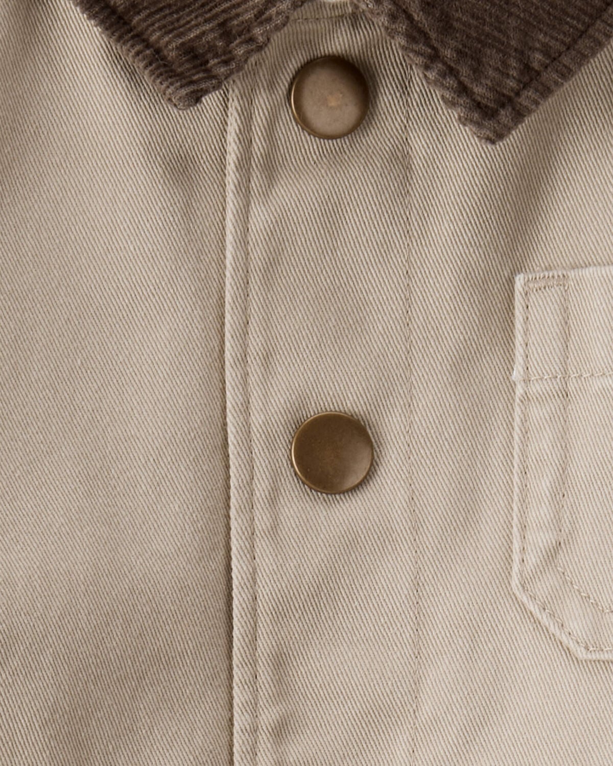 Baby Organic Cotton Twill Barn Jacket - Image 4