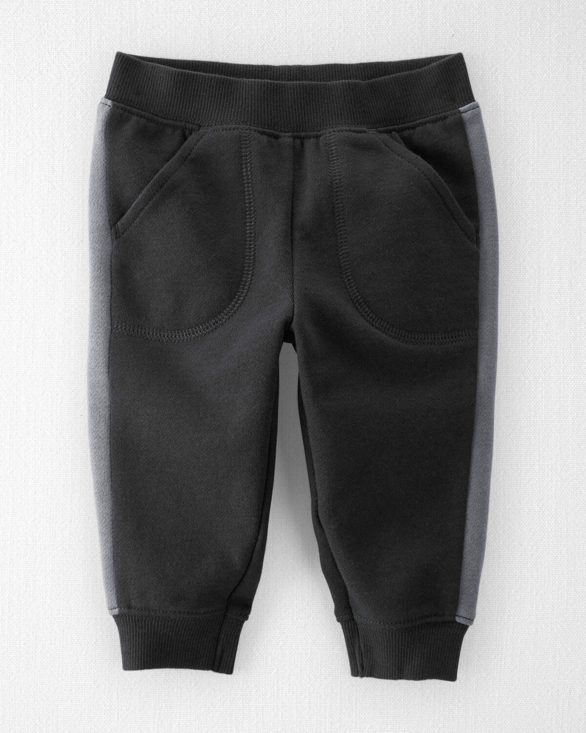 Baby 2-Piece Fleece Top & Pant Set Made with Organic Cotton - Image 2