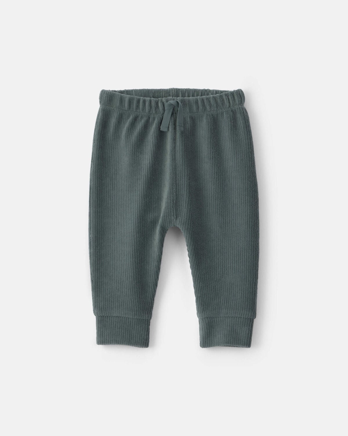 Baby Boy 3-Piece Dog Long-Sleeve Top & Pant Set - Green/Grey - Image 2
