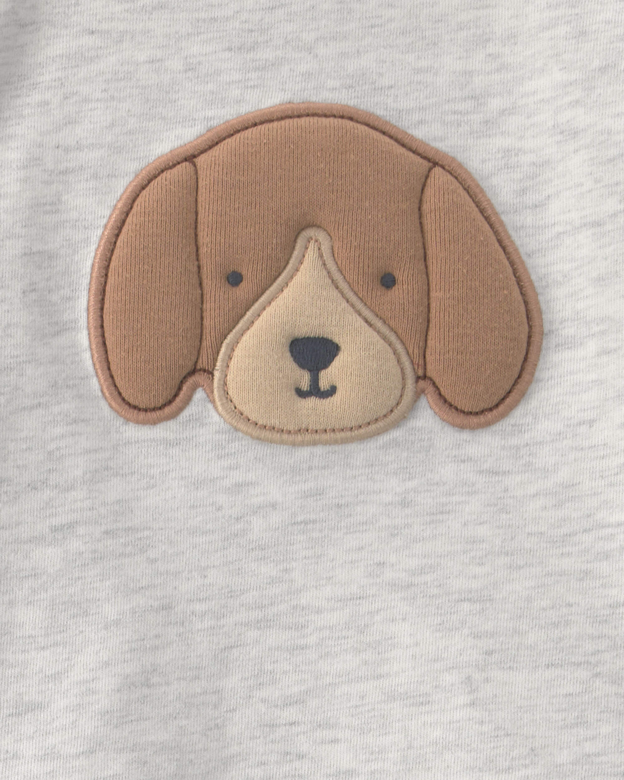 Baby Boy 3-Piece Dog Long-Sleeve Top & Pant Set - Green/Grey - Image 5