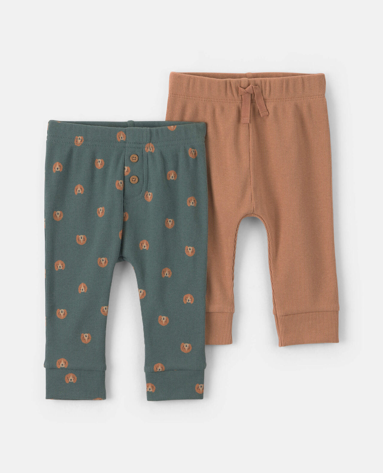Baby Boy 2-Pack Penguin Pull-On Pants - Grey - Image 6