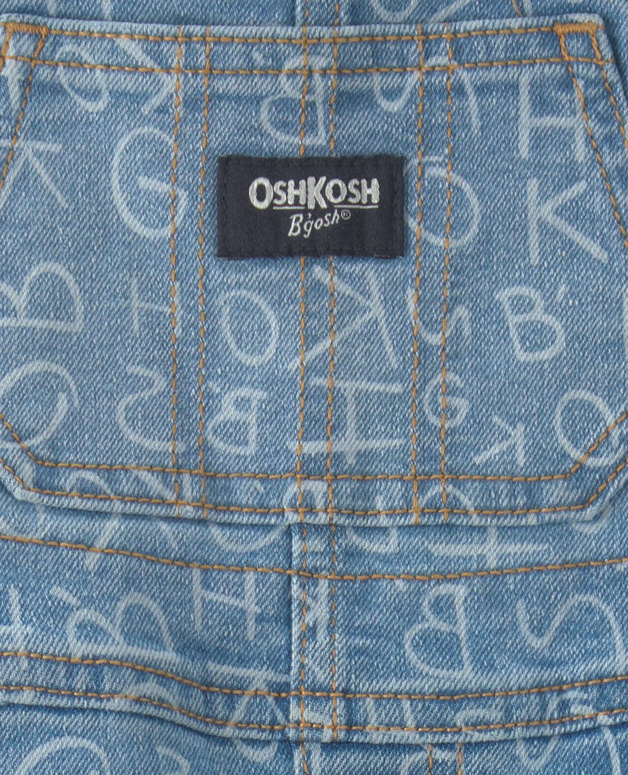 Baby Alphabet Overalls - White - Image 6