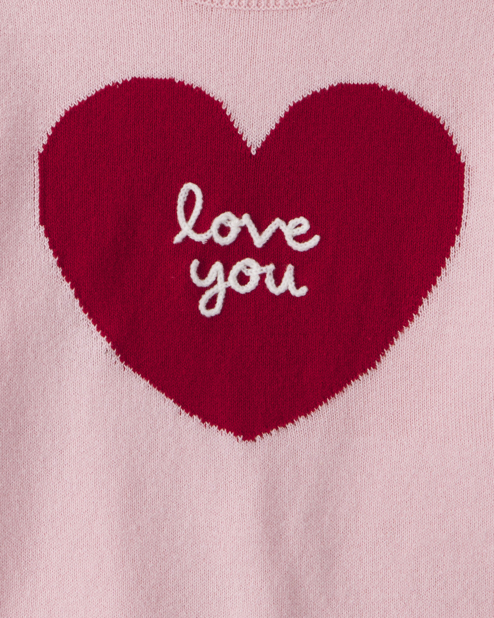 Baby Girl 2-Piece Valentine's Day Long-Sleeve Top & Pant Set - Pink/Red - Image 5