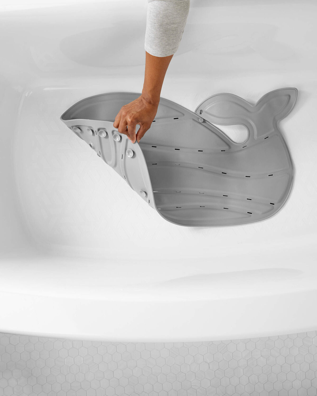 Moby® Bath Mat - Grey - Image 2