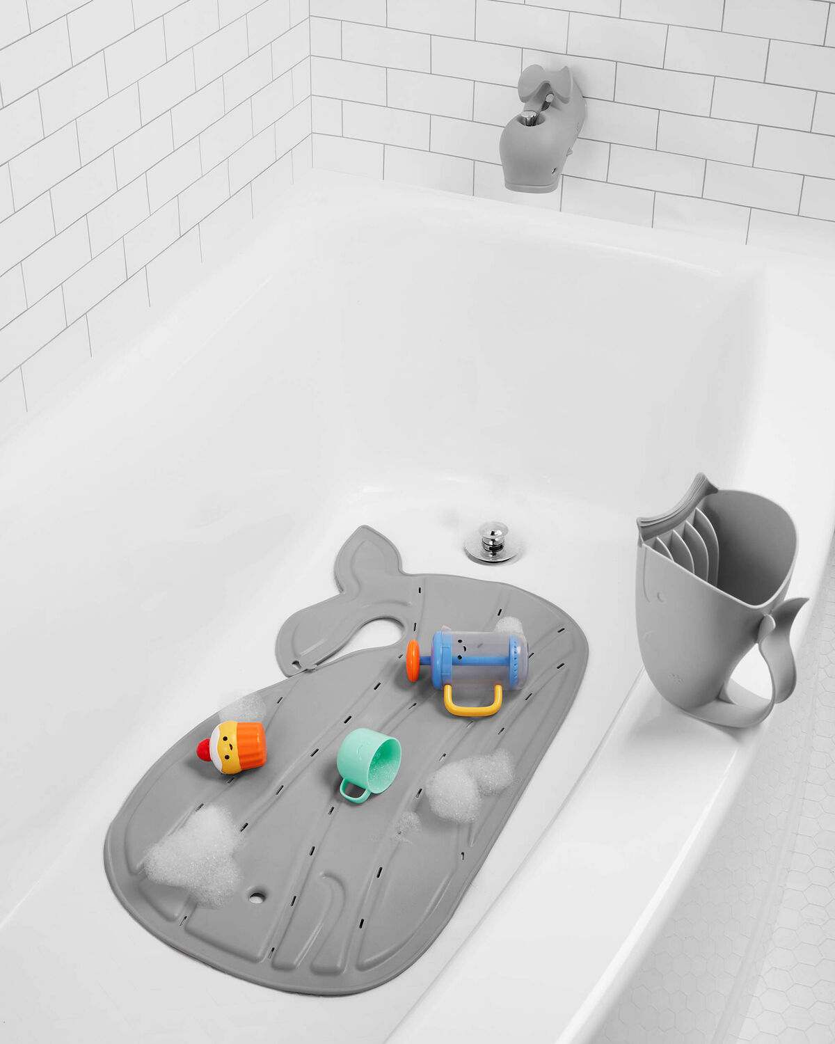 Moby® Bath Mat - Grey - Image 3