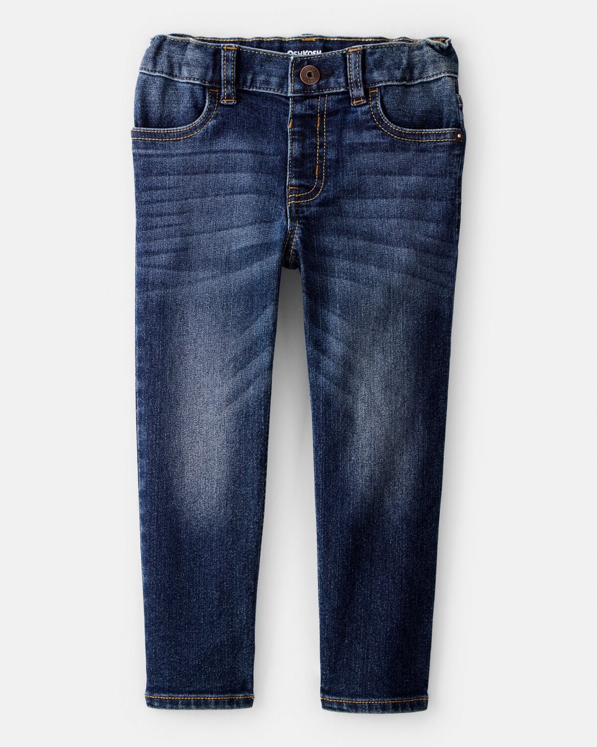 Toddler Boy Dark Blue Wash Classic Jeans
