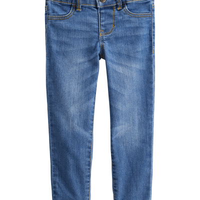 Toddler Medium Blue Wash Super Skinny-Leg Jeans