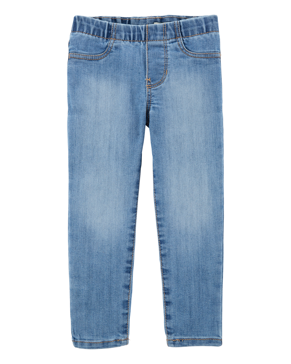 Toddler Girl Medium Wash Elastic-Waist Jeggings