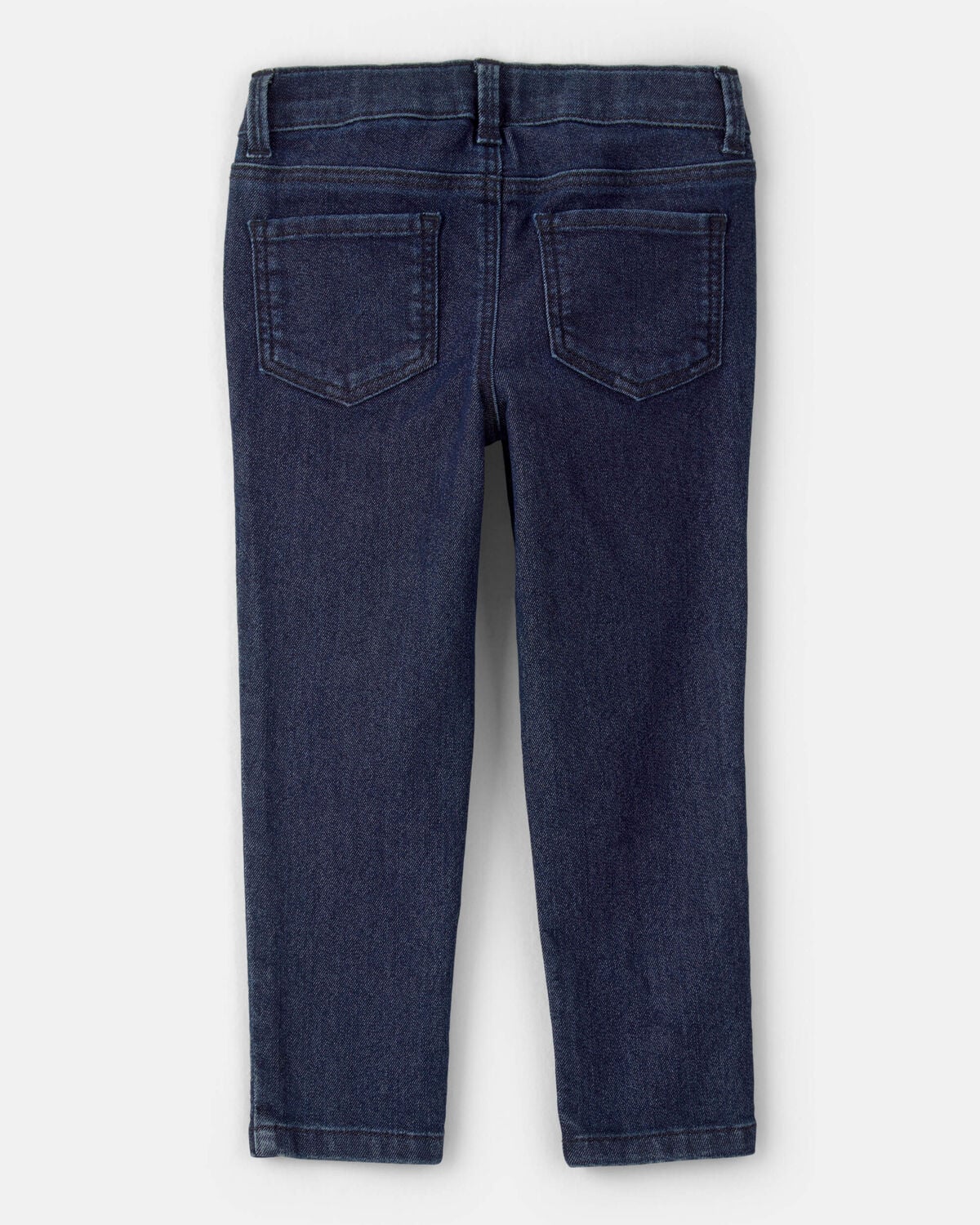 Toddler Dark Blue Wash Skinny-Leg Jeans - Image 2