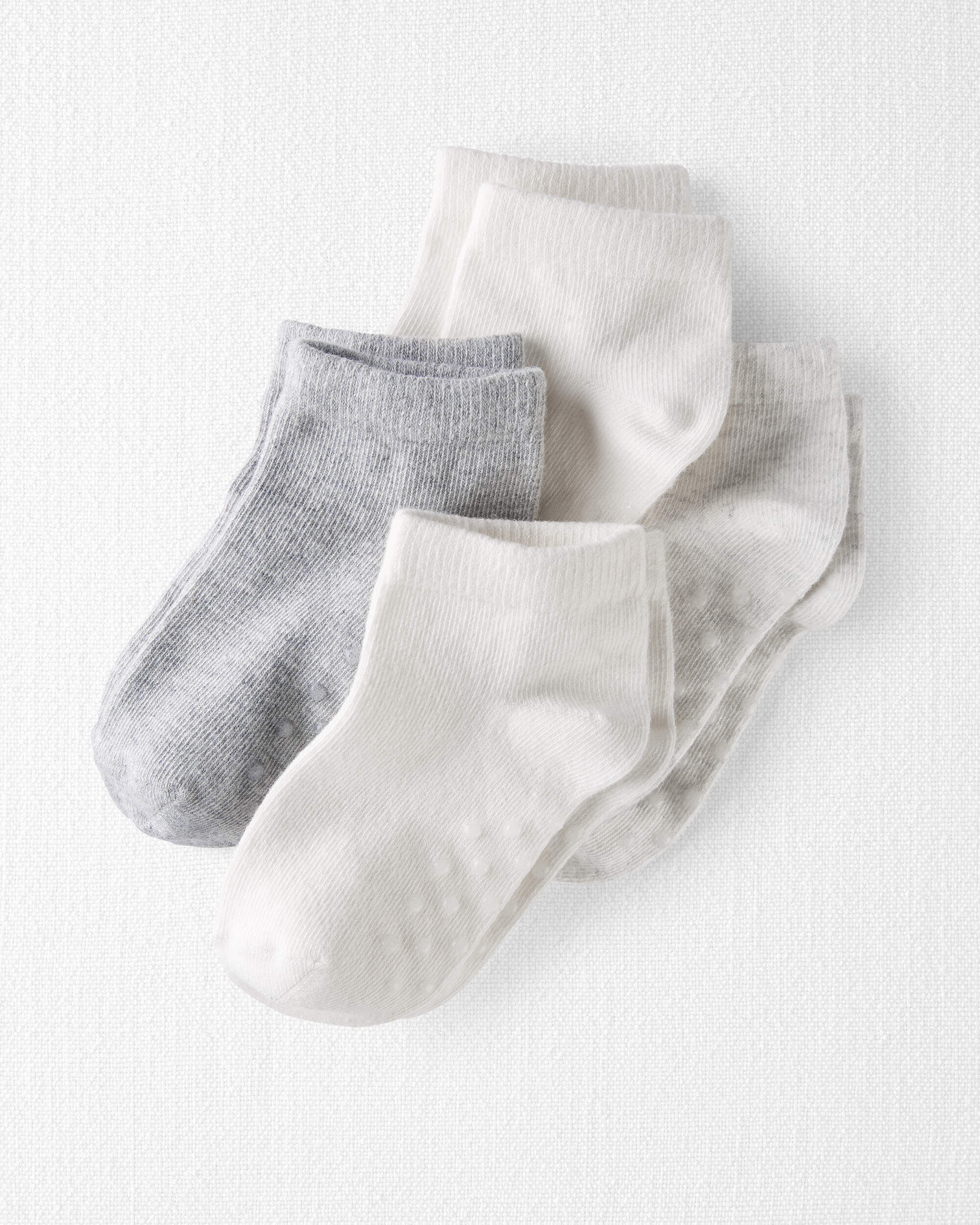 Toddler 4-Pack Slip Resistant Socks - Image 5