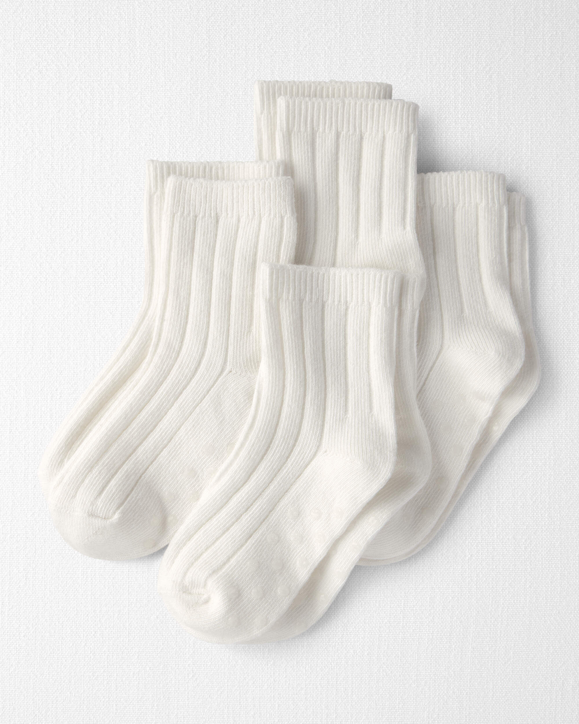 Toddler 4-Pack Slip Resistant Socks - Image 3