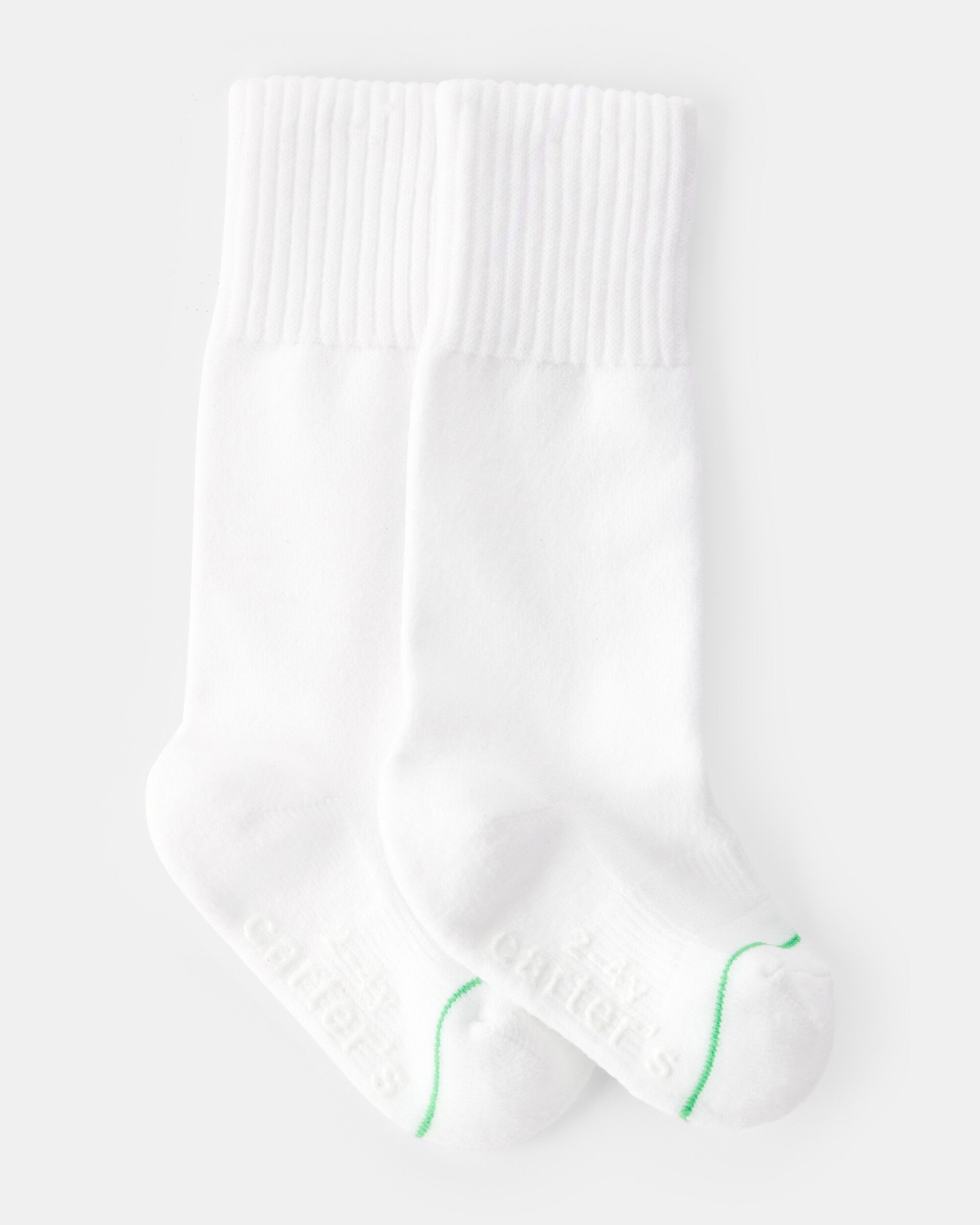 Toddler 1-PackSoccer Socks - White - Image 2