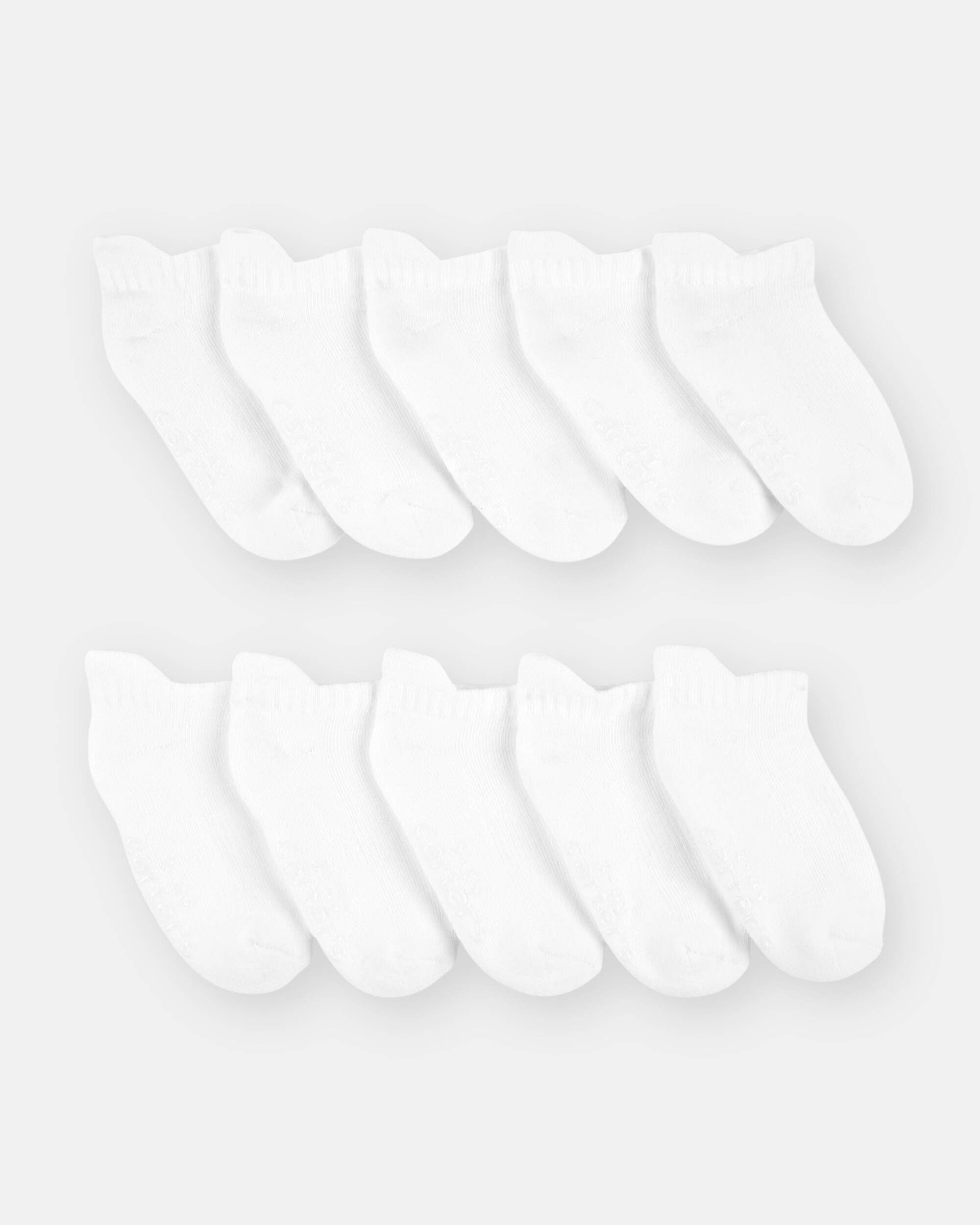 Toddler 10-Pack No Show Socks - Image 2