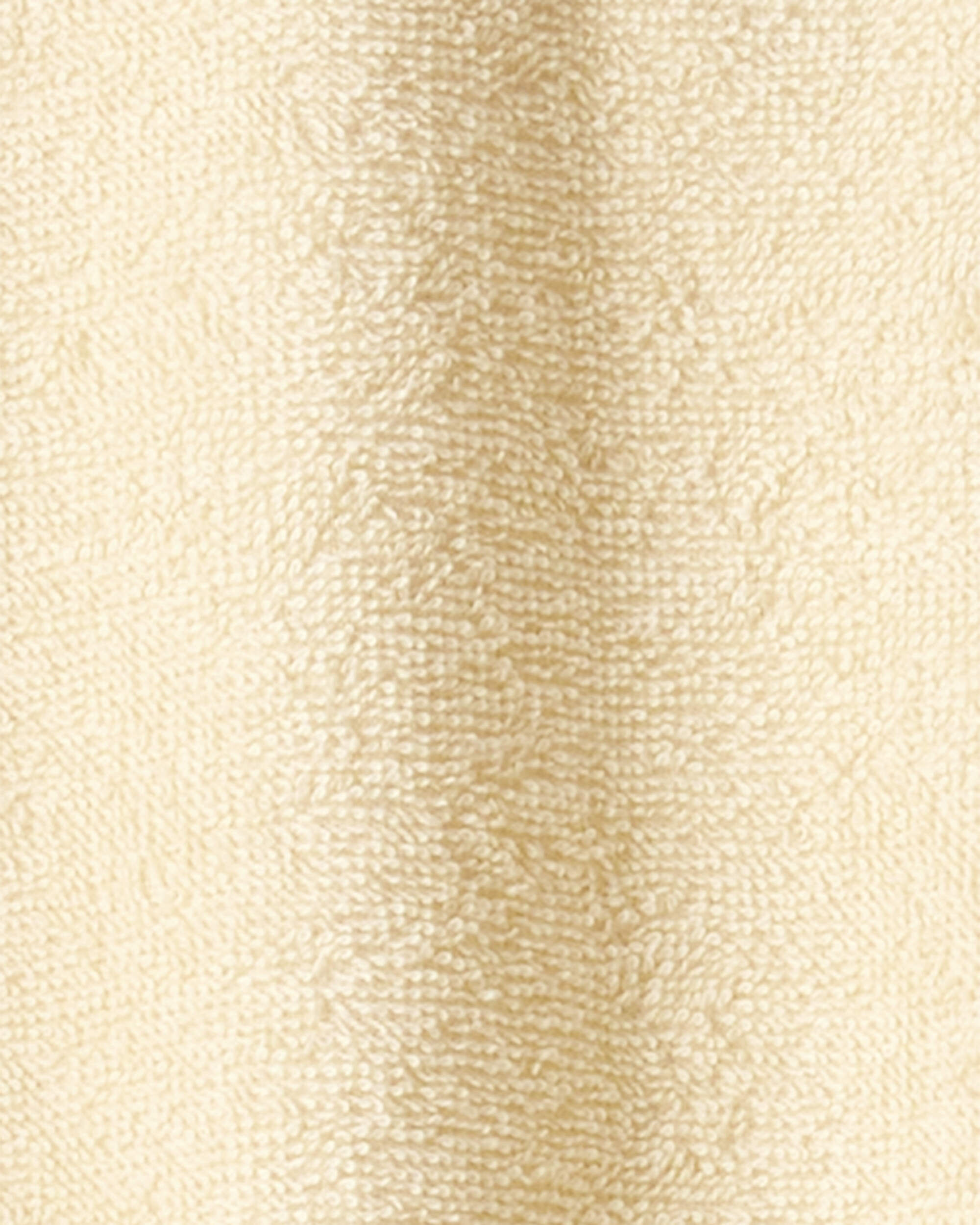 Toddler Organic Terry Cotton Pineapple Towel - Image 4
