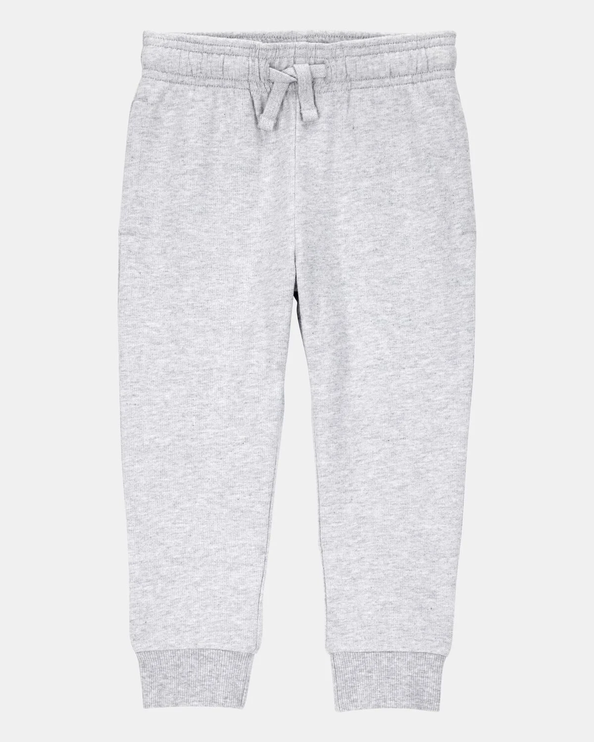 Toddler Boy Pull-On Drawstring Joggers - Grey
