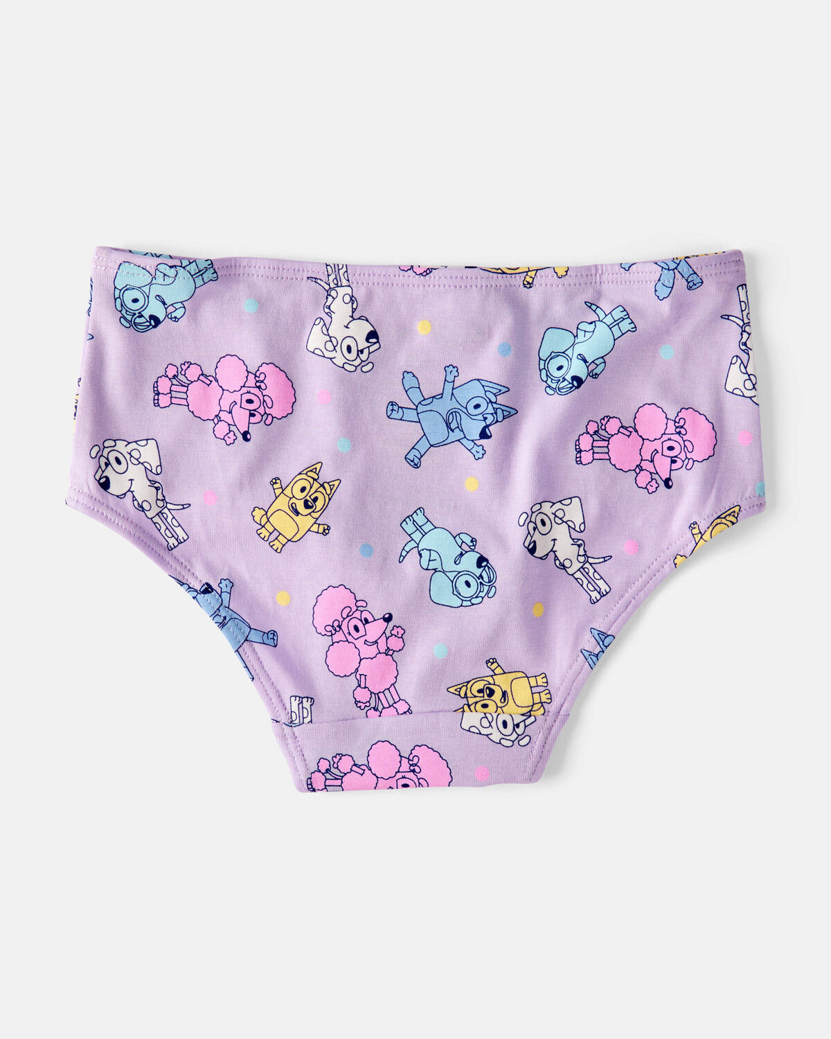 Toddler Girl 7-Pack Bluey Brief Stretch Cotton Underwear - Image 2