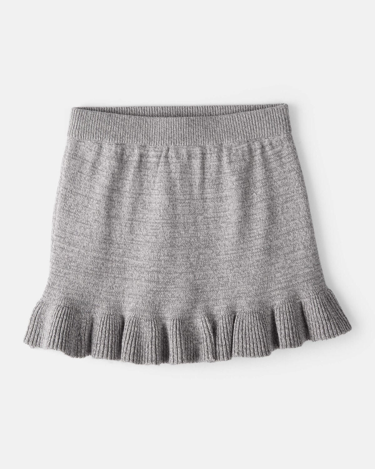 Toddler Girl 100% Cotton Skirt - Grey