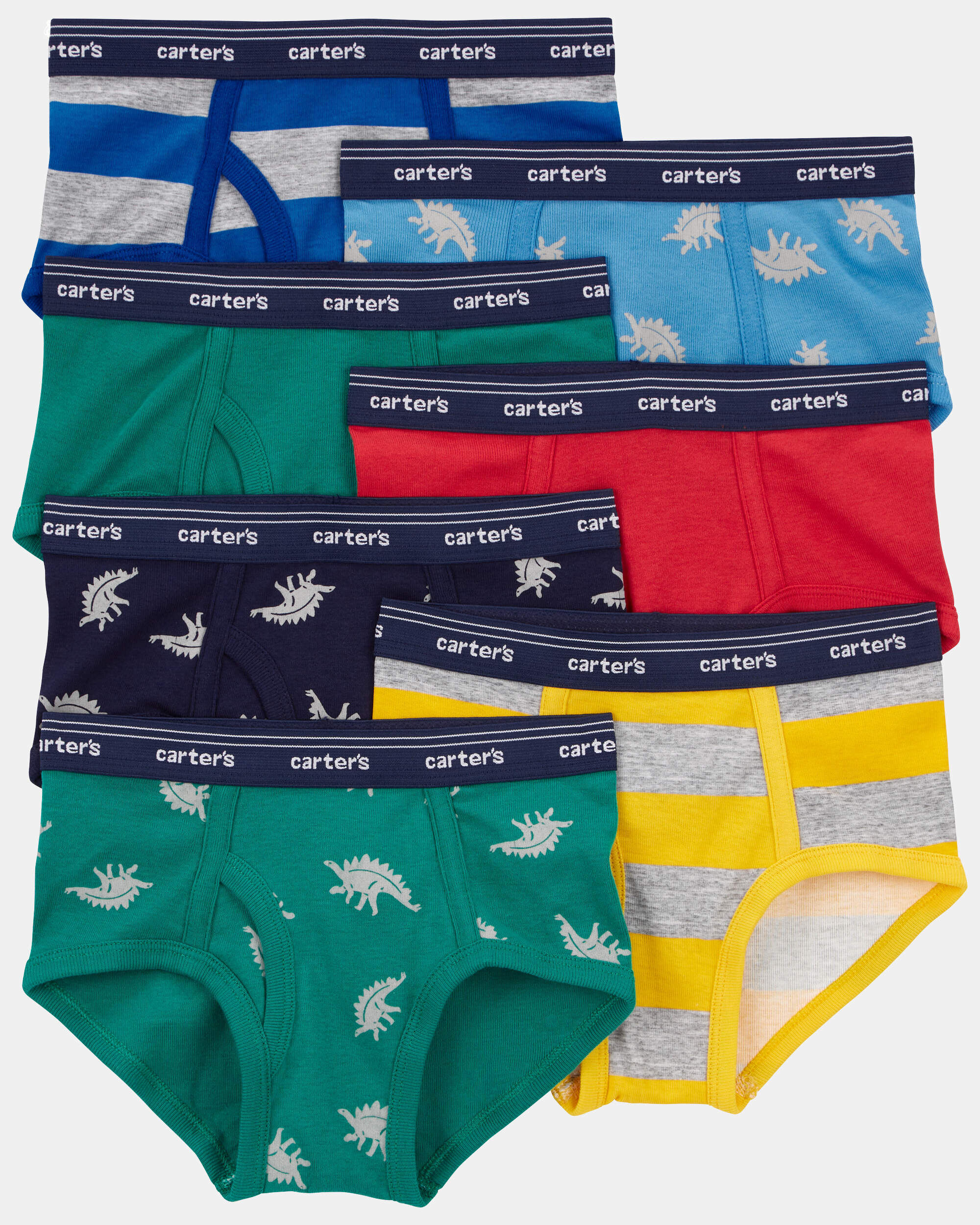Toddler Boy 7-Pack Bluey Cotton Briefs Underwear - Image 6