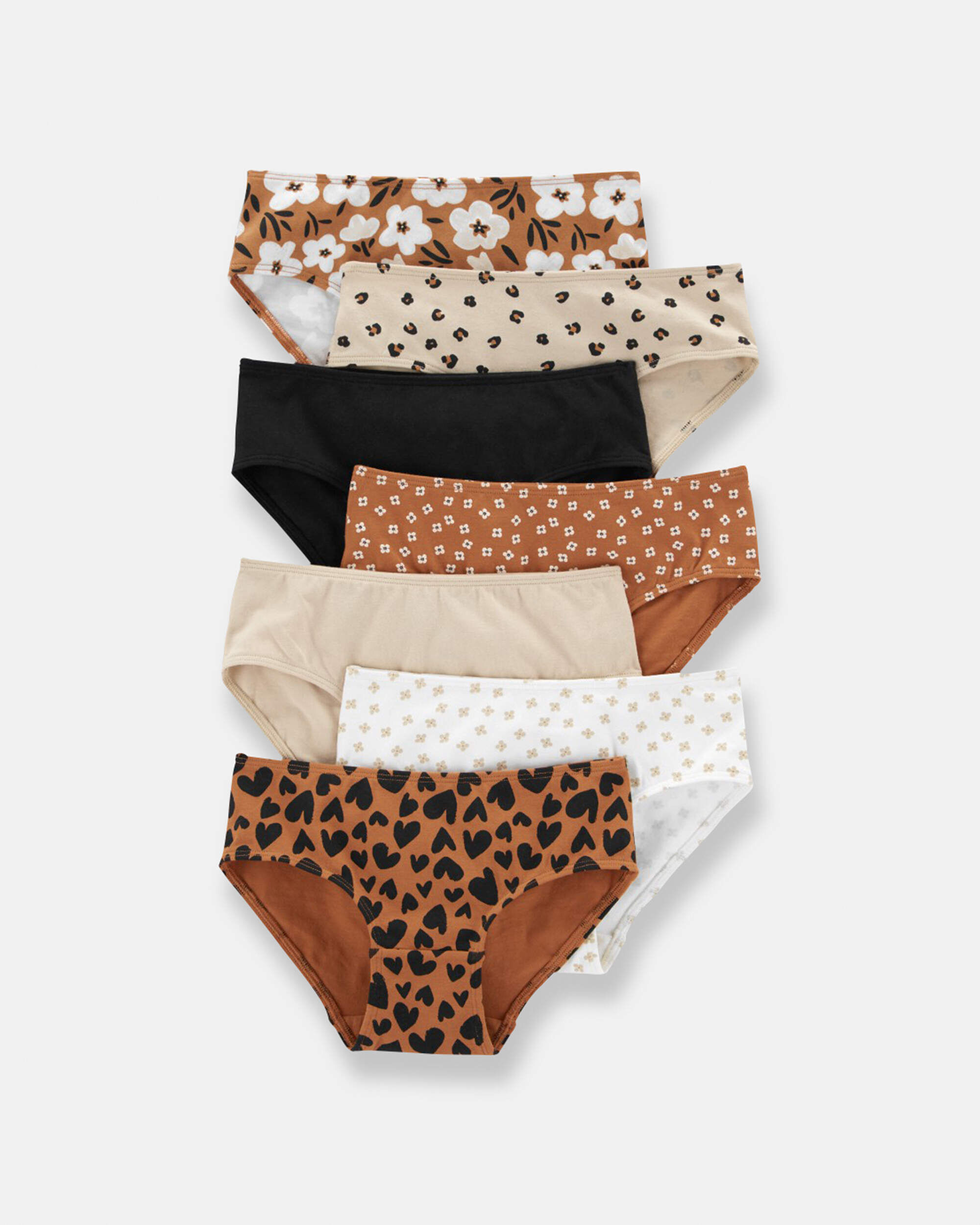 Toddler Girl 7-Pack Floral Hipster Underwear - Image 2
