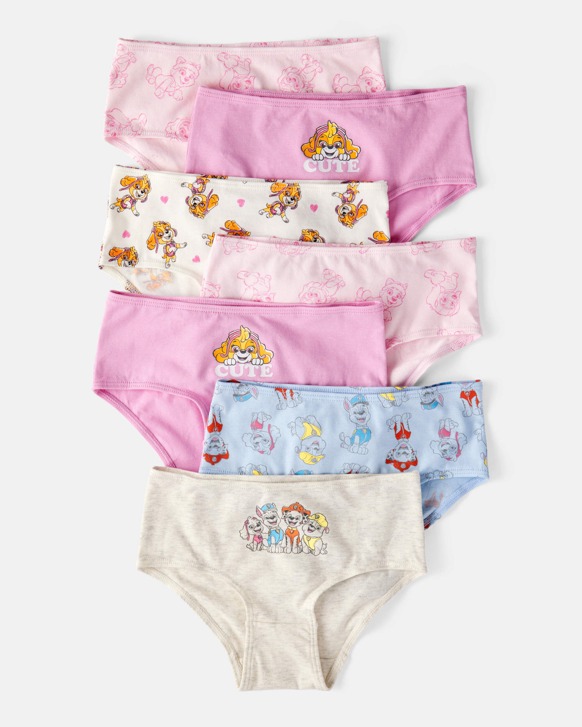 Toddler Girl 7-Pack Disney© Princess Brief Underwear - Image 4