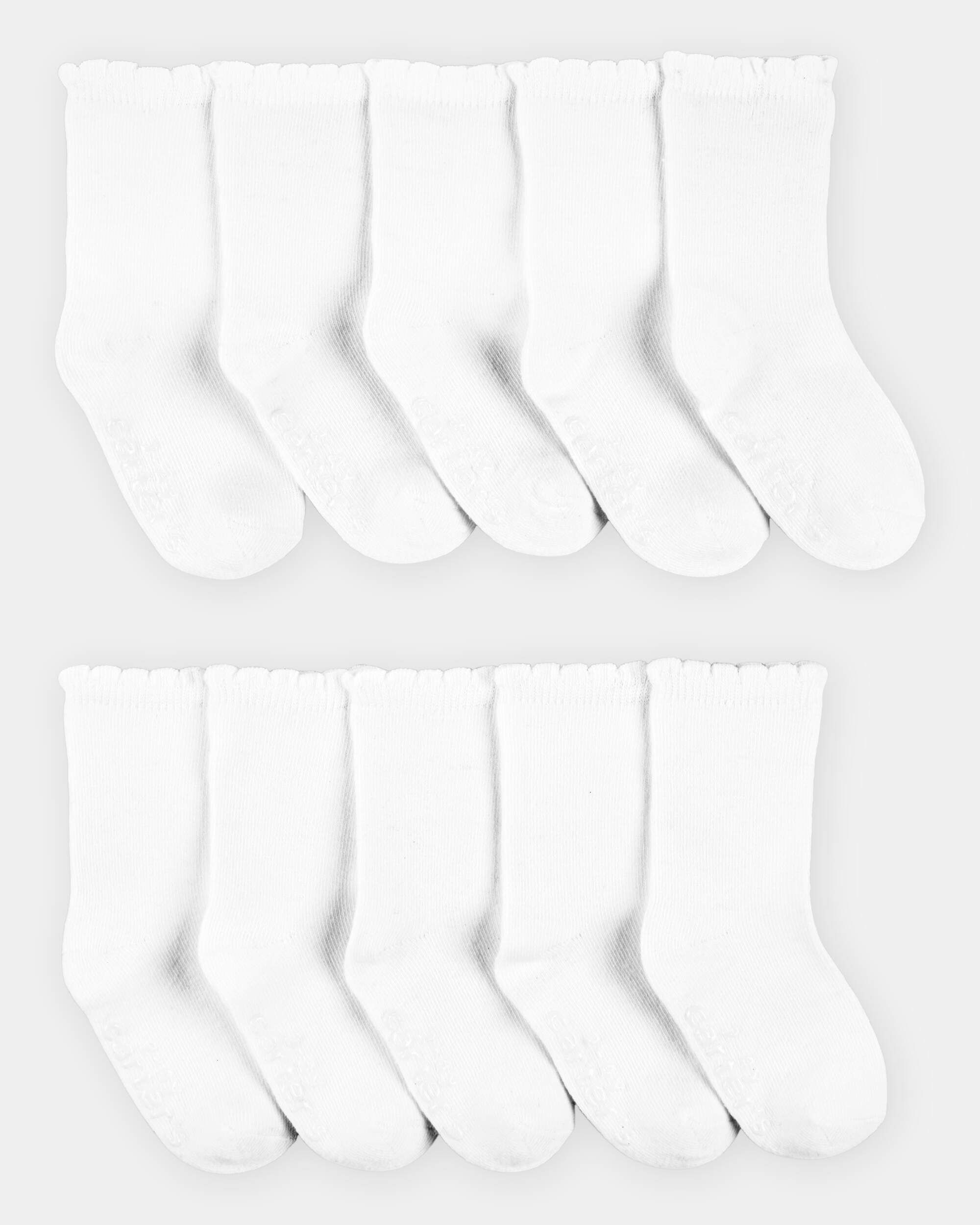 Toddler Girl 10-Pack Crew Socks - Image 4