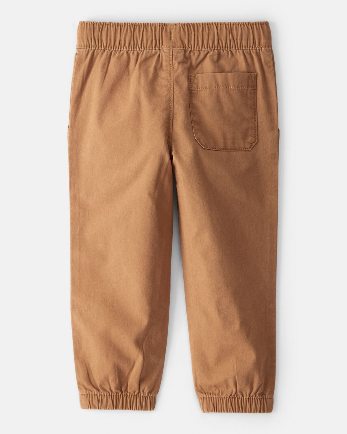 Toddler Boy Cotton Everyday Pull-On Jogger - Brown - Image 2