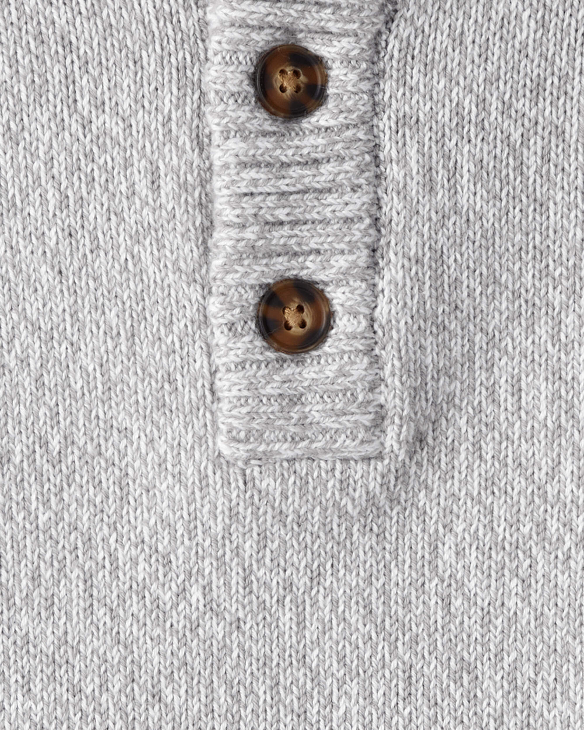 Toddler Boy Pullover Sweater - Grey - Image 3