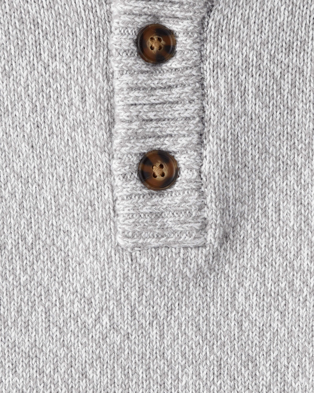 Toddler Boy Pullover Sweater - Grey - Image 2