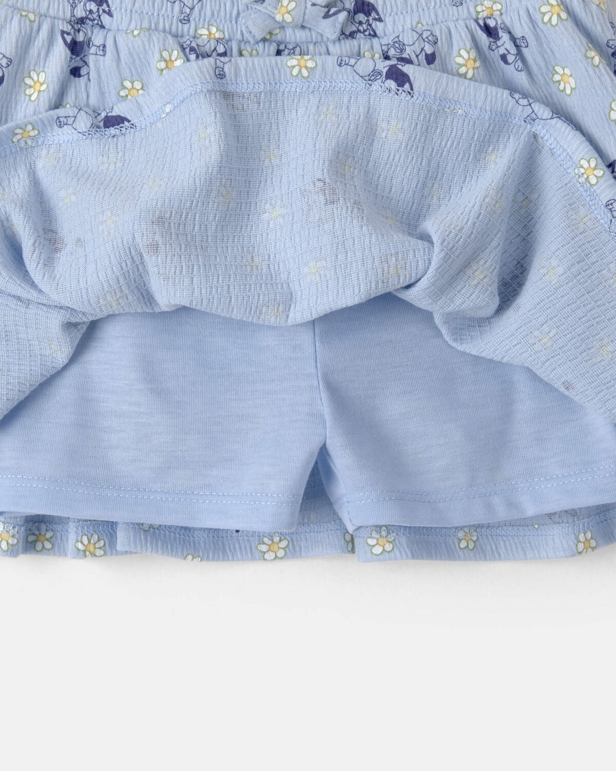 Toddler Girl 2-Piece Bluey™ Top & Skort Set - Yellow/Blue - Image 3