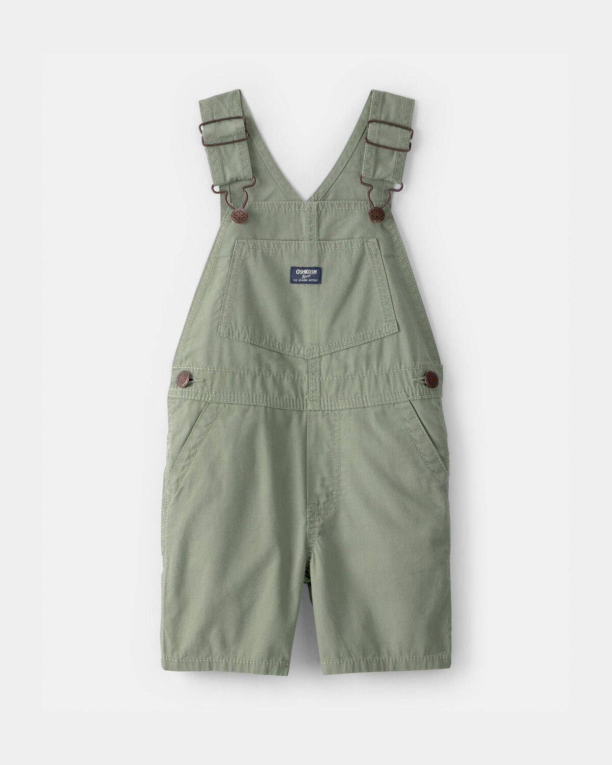 Toddler Boy Canvas Shortall - Olive