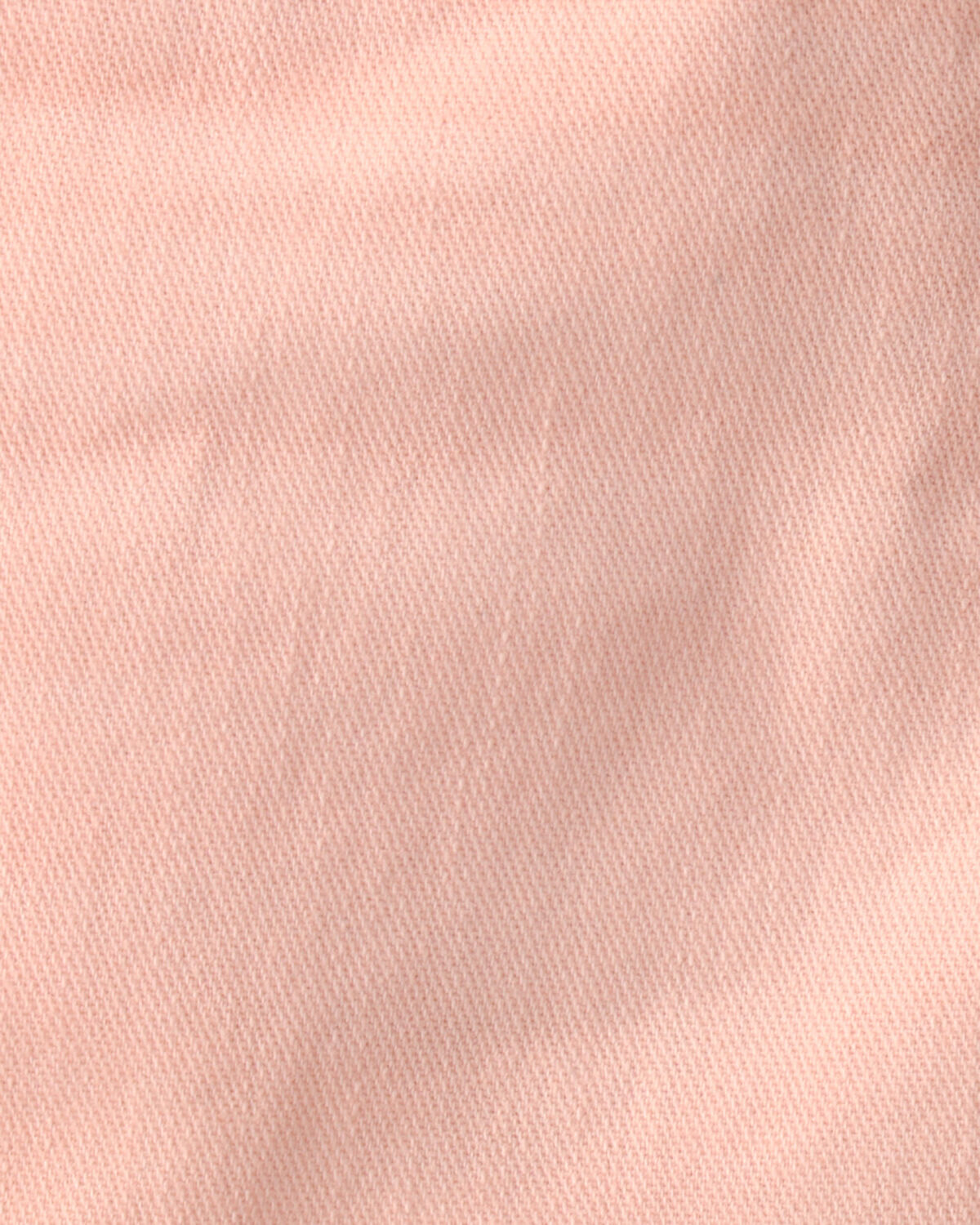 Toddler Girl Eyelet Trim Twill Shorts - Peach - Image 3