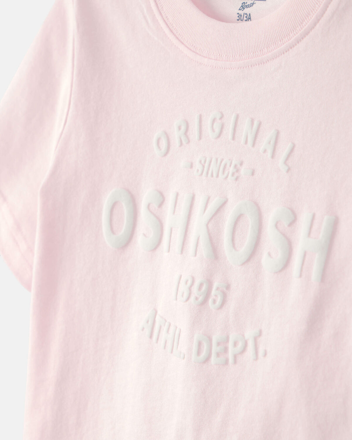 Toddler Girl OshKosh Logo Graphic Tee - Pink - Image 2