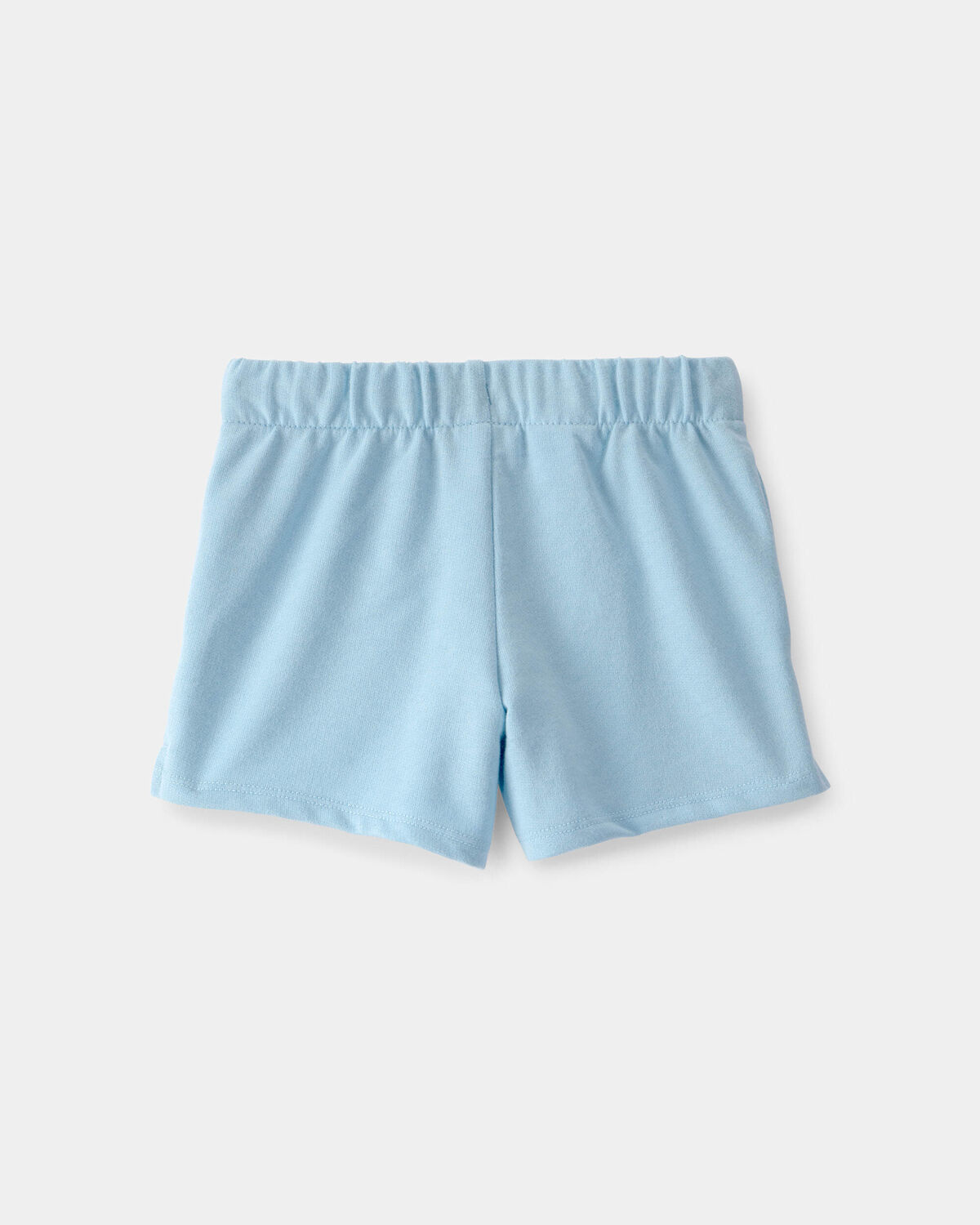 Toddler Girl French Terry Shorts - Blue - Image 2