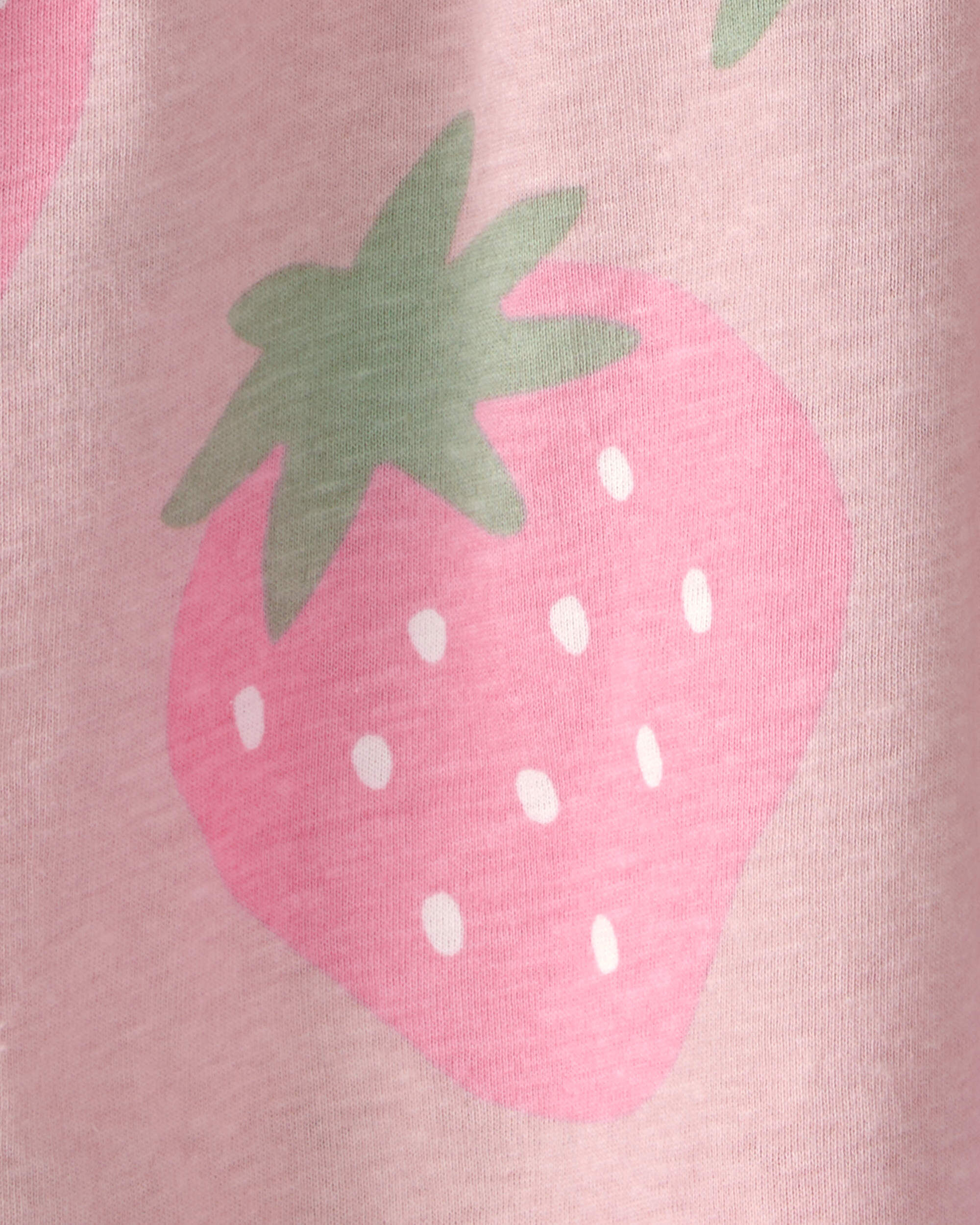 Toddler Girl Strawberry Short-Sleeve Dress - Pink - Image 4