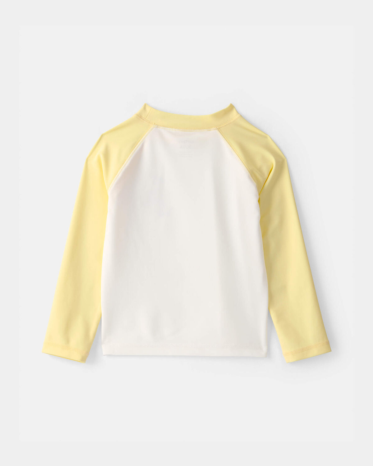 Toddler Boy Lemon Long-Sleeve Rashguard - Yellow/White - Image 2